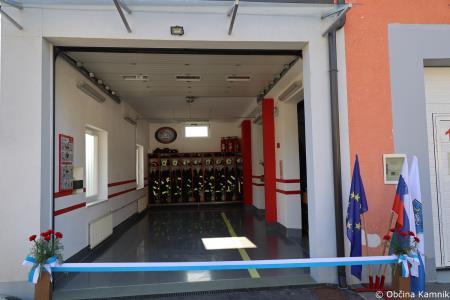 Slovesnost ob odprtju prizidka Prostovoljnega gasilskega društva Tunjice (1)